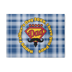 Hipster Dad 5' x 7' Indoor Area Rug (Personalized)