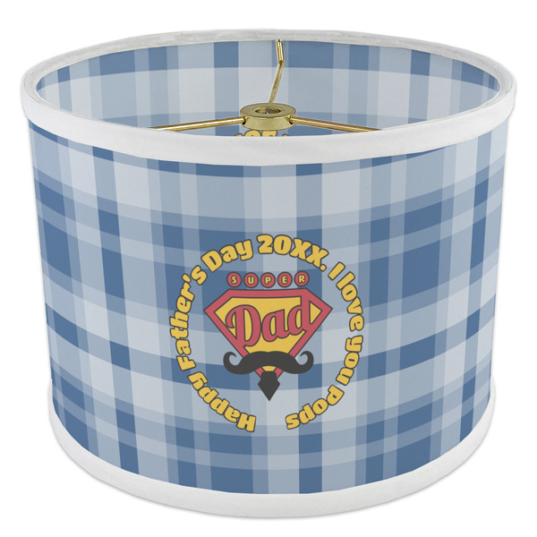 Hipster Dad 8" Drum Lampshade - ANGLE Poly-Film