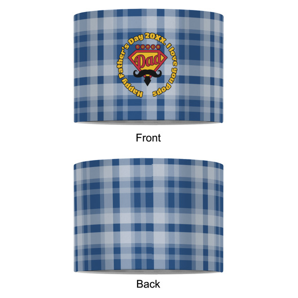 Hipster Dad 8" Drum Lampshade - APPROVAL (Fabric)