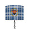 Hipster Dad 8" Drum Lampshade - ON STAND (Fabric)
