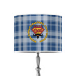 Hipster Dad 8" Drum Lamp Shade - Poly-film (Personalized)