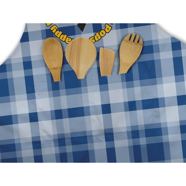 Hipster Dad Apron - Pocket Detail with Props
