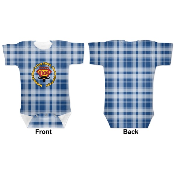 Hipster Dad Baby Bodysuit Approval