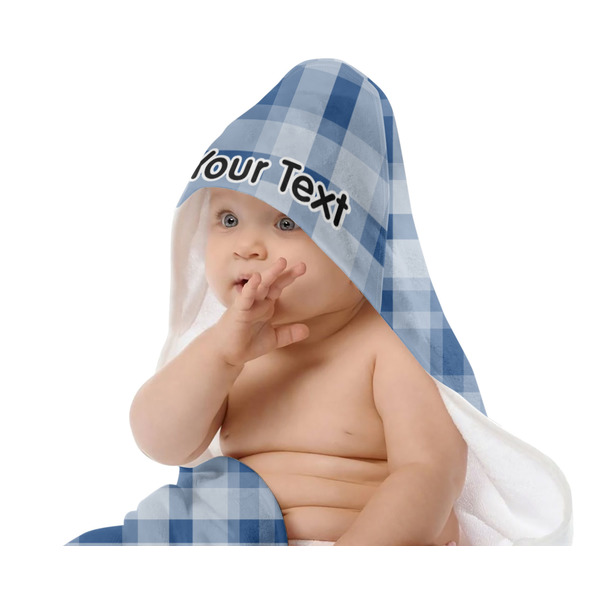 Hipster Dad Baby Hooded Towel on Child