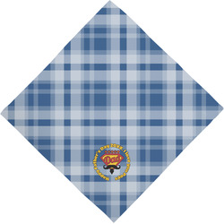 Hipster Dad Dog Bandana Scarf w/ Name or Text