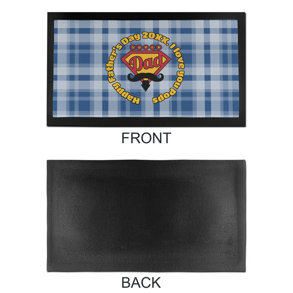 Hipster Dad Bar Mat - Small - APPROVAL