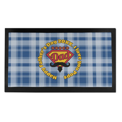Hipster Dad Bar Mat - Small (Personalized)
