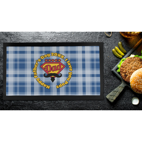 Hipster Dad Bar Mat - Small - LIFESTYLE
