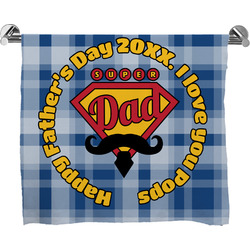 Hipster Dad Bath Towel (Personalized)
