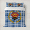 Hipster Dad Duvet Cover Set - Full / Queen (Personalized)