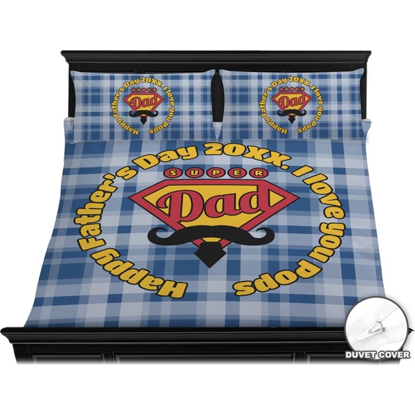 Hipster Dad Bedding Set (King) - Duvet
