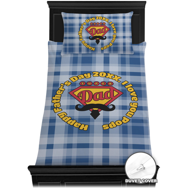 Hipster Dad Bedding Set (TwinXL) - Duvet