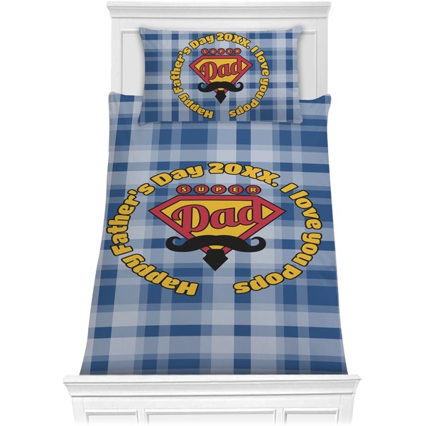 Hipster Dad Bedding Set (Twin)