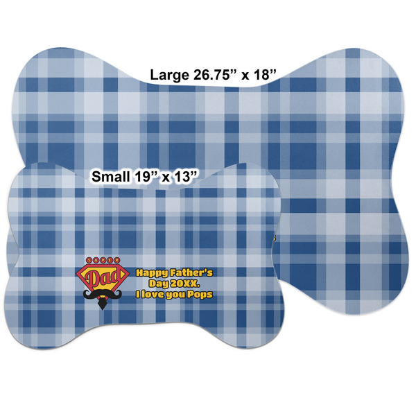 Hipster Dad Bone Shaped Mat Comparison