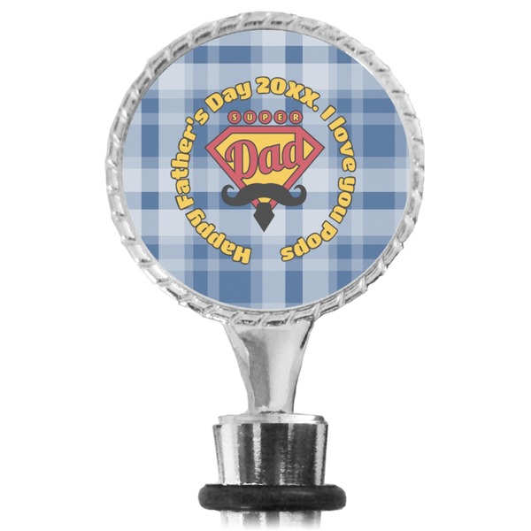 Hipster Dad Bottle Stopper Main View