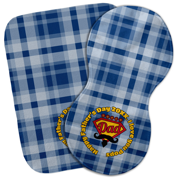 Custom Hipster Dad Burp Cloth (Personalized)