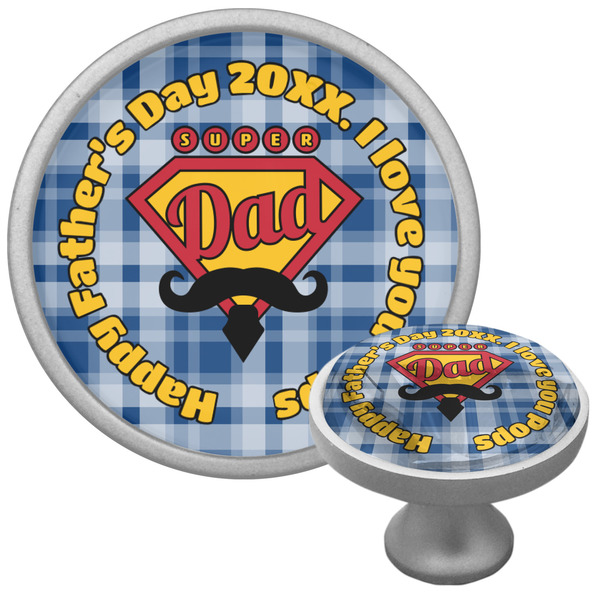 Custom Hipster Dad Cabinet Knob (Personalized)