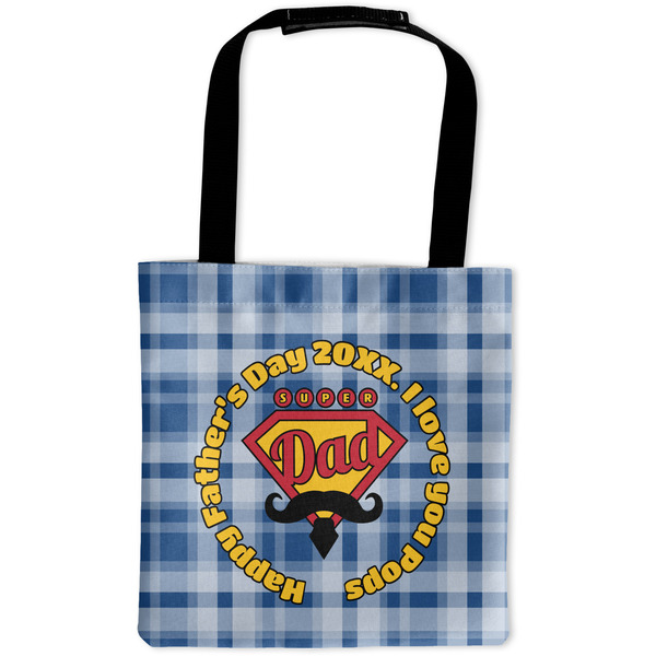 Custom Hipster Dad Auto Back Seat Organizer Bag (Personalized)
