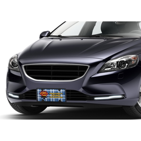 Hipster Dad Car License Plate Lifestyle