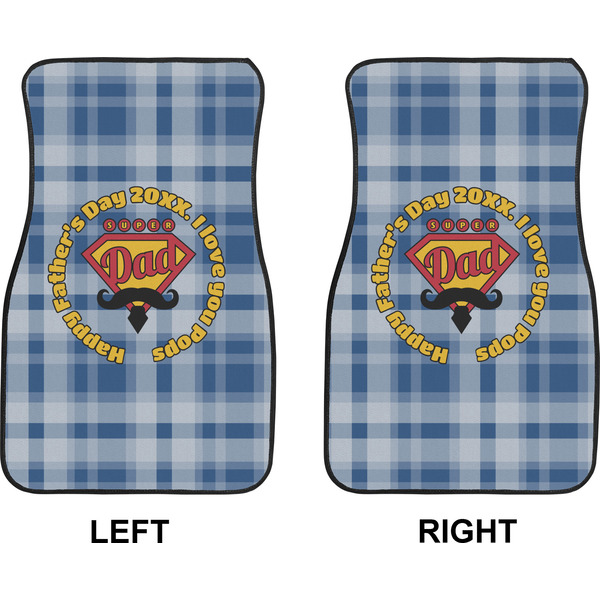 Hipster Dad Car Mat Front - Approval