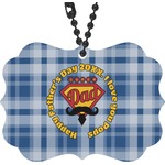 Hipster Dad Rear View Mirror Decor (Personalized)