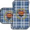 Hipster Dad Car Floor Mats Set - 2 Front & 2 Back (Personalized)