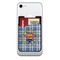 Hipster Dad 2-in-1 Cell Phone Credit Card Holder & Screen Cleaner (Personalized)