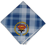 Hipster Dad Cloth Dinner Napkin - Single w/ Name or Text