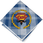 Hipster Dad Cloth Napkin w/ Name or Text