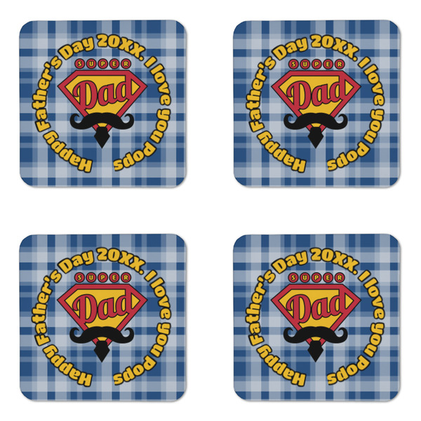 Hipster Dad Coaster Set - APPROVAL