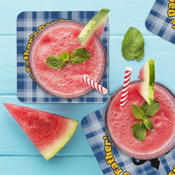 Hipster Dad Coaster Set - LIFESTYLE