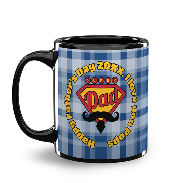 Hipster Dad Coffee Mug - 11 oz - Black