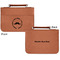 Hipster Dad Cognac Leatherette Bible Covers - Small Double Sided Apvl