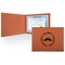 Hipster Dad Leatherette Certificate Holder - Front (Personalized)