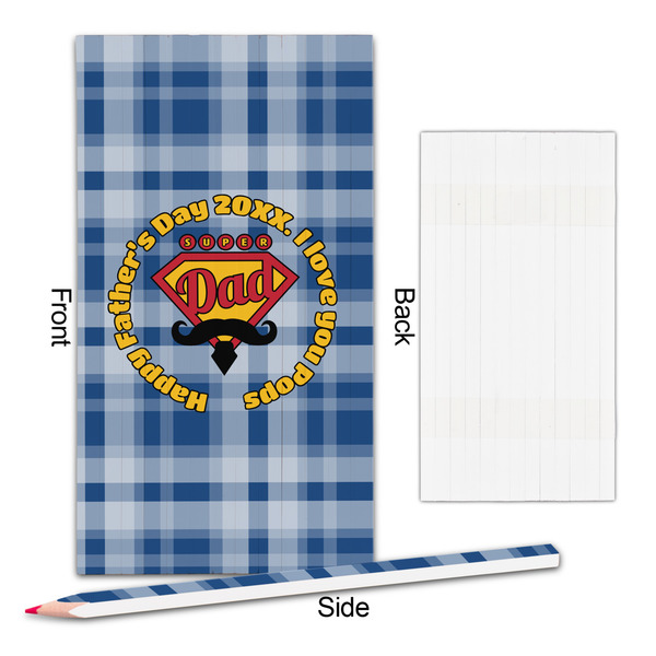 Hipster Dad Colored Pencils - Approval