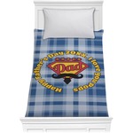 Hipster Dad Comforter - Twin XL (Personalized)