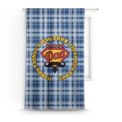 Hipster Dad Curtain - 50"x84" Panel (Personalized)