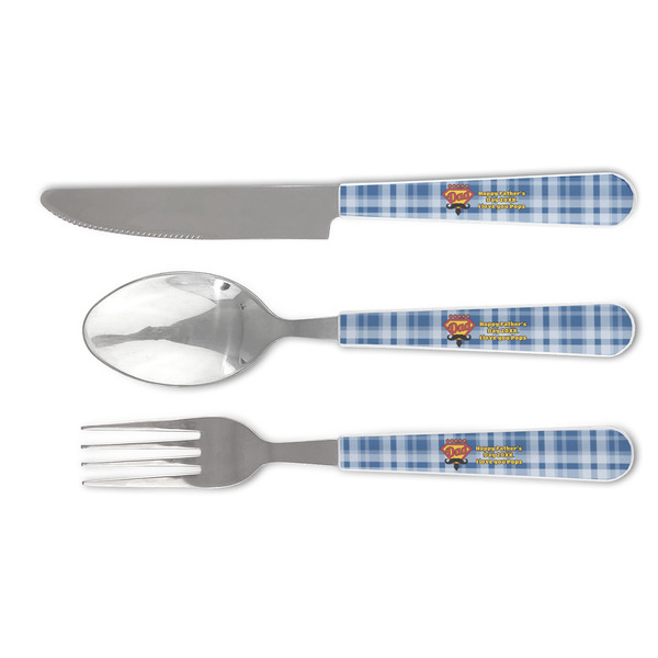 Custom Hipster Dad Cutlery Set (Personalized)