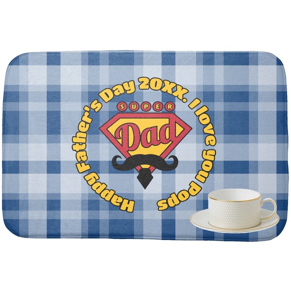 Hipster Dad Dish Drying Mat