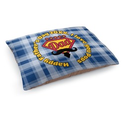 Hipster Dad Dog Bed - Medium w/ Name or Text