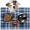 Hipster Dad Dog Food Mat - Medium LIFESTYLE