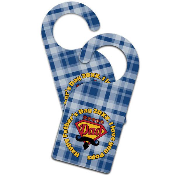 Hipster Dad Door Hanger - MAIN