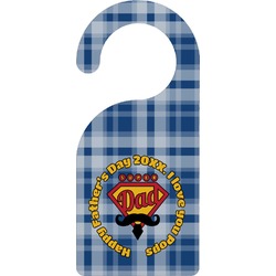 Hipster Dad Door Hanger (Personalized)