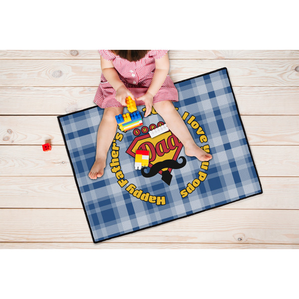 Hipster Dad Door Mats - LIFESTYLE kid