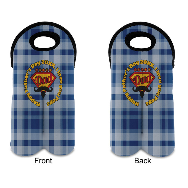 Hipster Dad Double Wine Tote - APPROVAL (new)