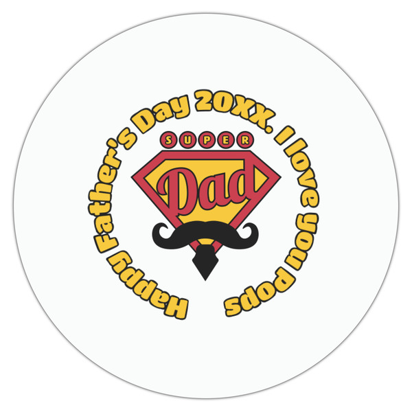 Hipster Dad Drink Topper - Medium - Single