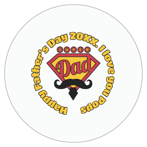 Hipster Dad Drink Topper - Small - Single