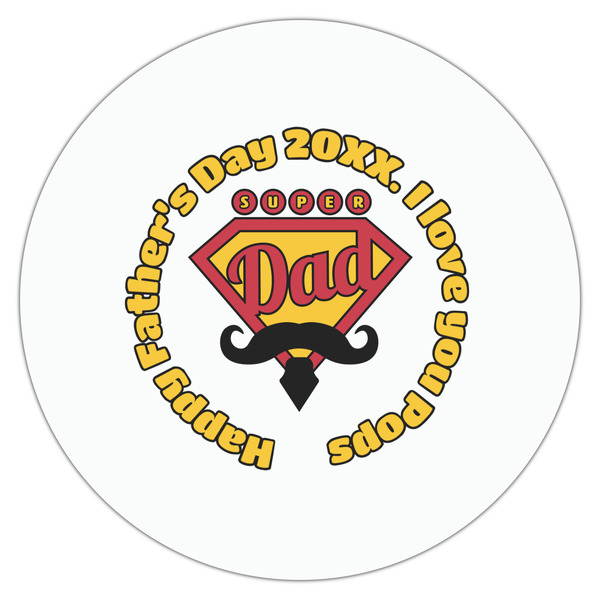 Hipster Dad Drink Topper - XLarge - Single