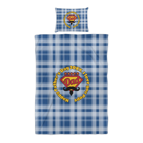 Hipster Dad Duvet Cover Set - Twin XL - Alt Approval