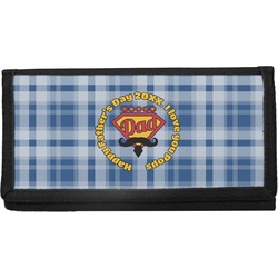 Hipster Dad Canvas Checkbook Cover (Personalized)